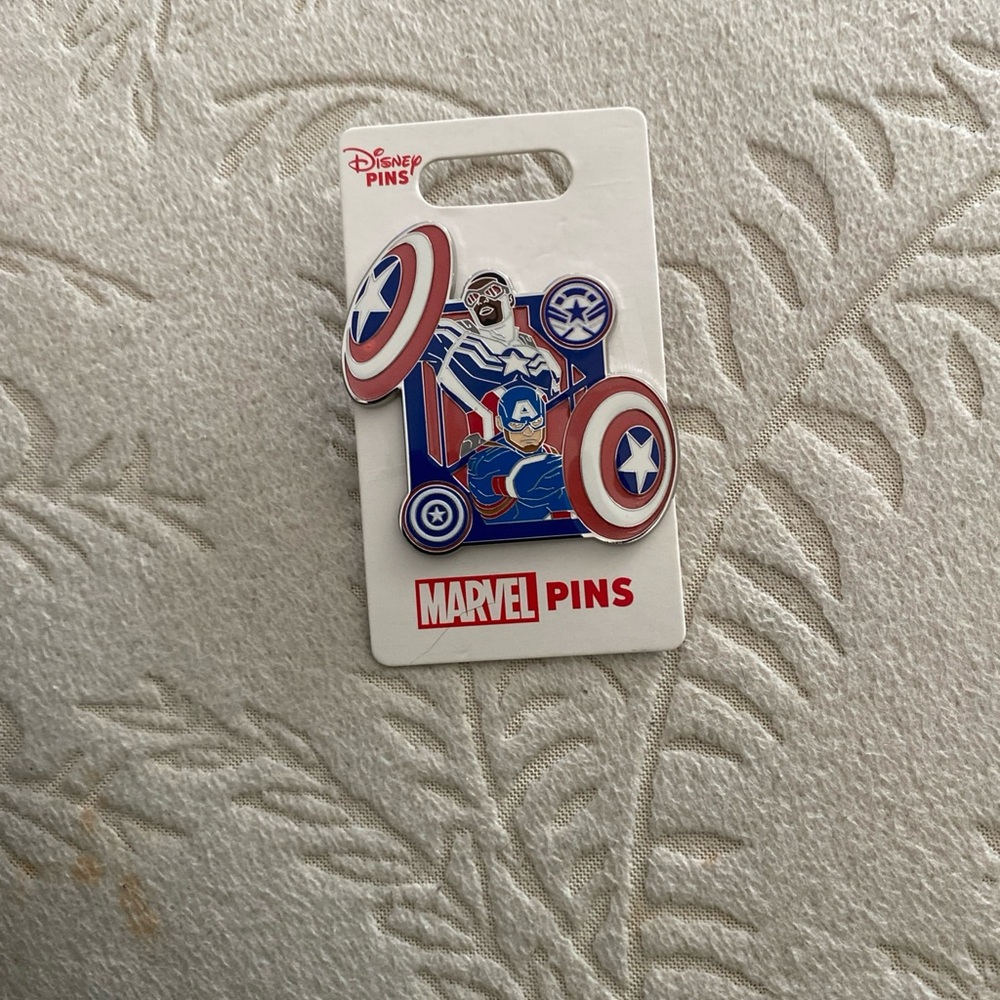 Disney Parks Captain America Sam Wilson & John Walker Falcon Winter Soldier Pin